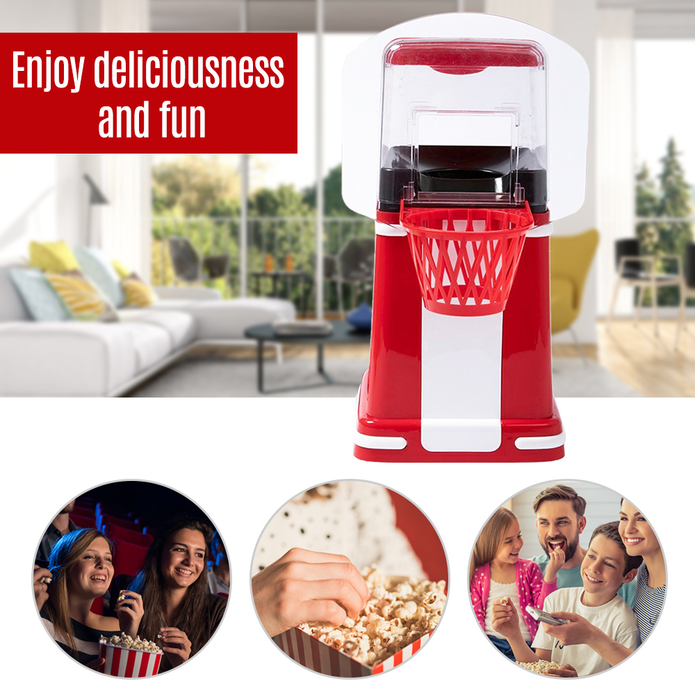 NBA Popcorn Maker - Officially Licensed Basketball Hot Air Popcorn