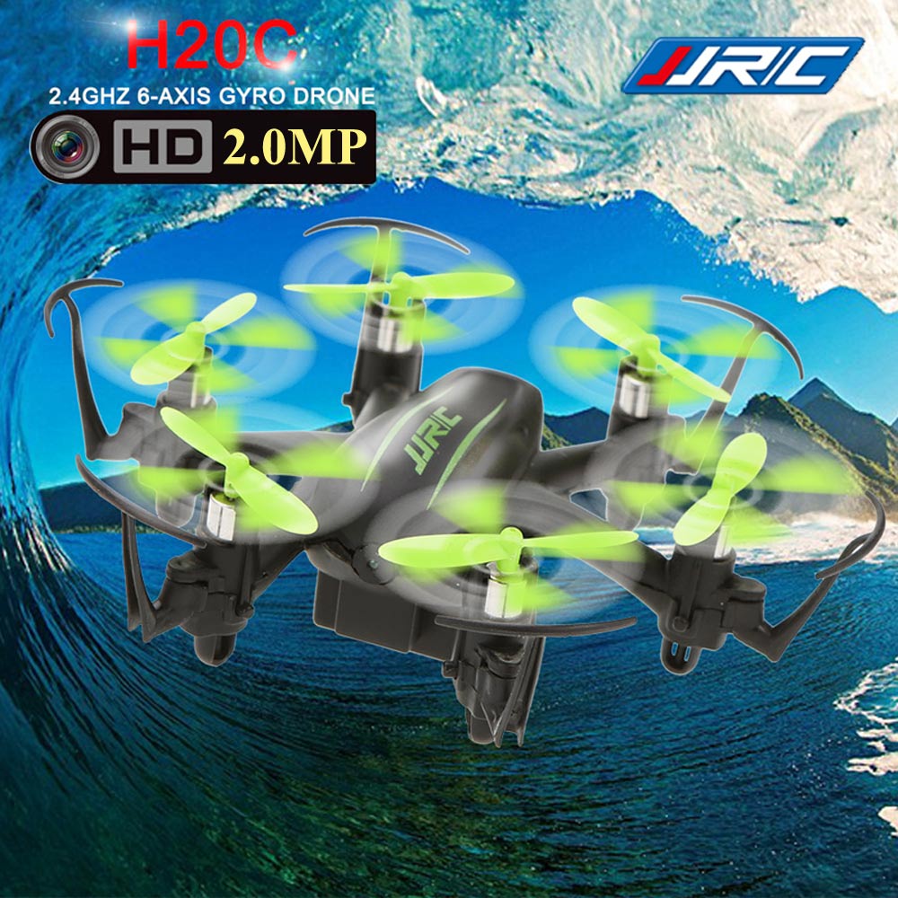 unknown Original JJRC H20C 2.4G 4CH 6 Axis Gyro RC Hexacopter Headless Mode Auto-return Drone with 2.0MP Camera