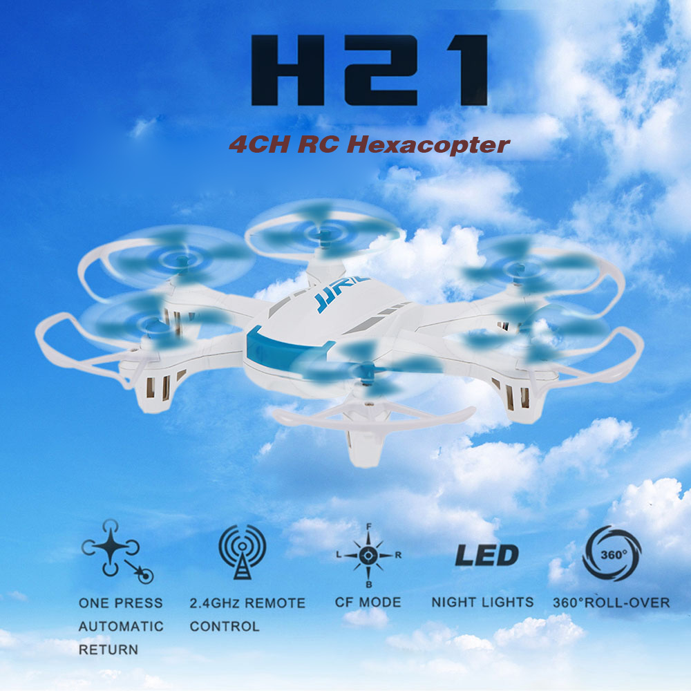 unknown Original JJRC H21 2.4G 4CH 6-Axis Gyro RTF Drone 3D Flip CF Mode One Key Return RC Hexacopter