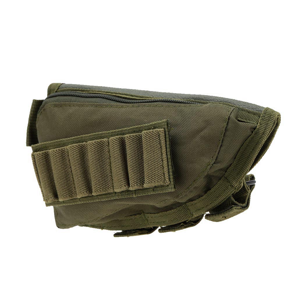 unknown Outdoor Tactical Military Hunting Ammo Pouch Holder with Leather Pad