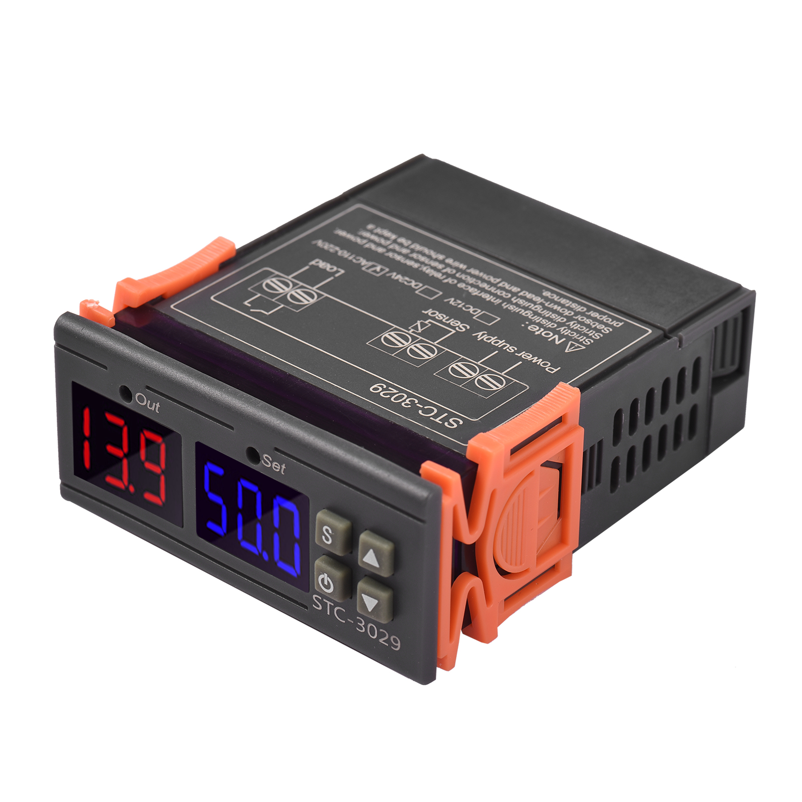 AC110V-220V 10A Mini LED Digital Soil Humidity Controller with Sensor 0%~100%RH Measuring Range with 1M Humidity Controller Sensor Probe