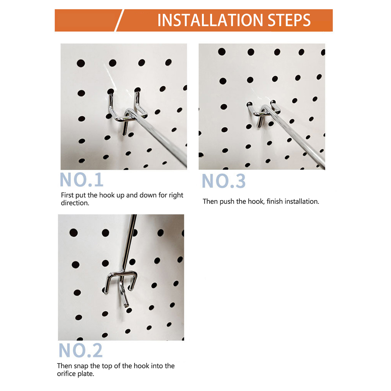 114Pcs Metal Pegboard Hooks Organizer Assortment Kit Peg Locks Hanging Applications