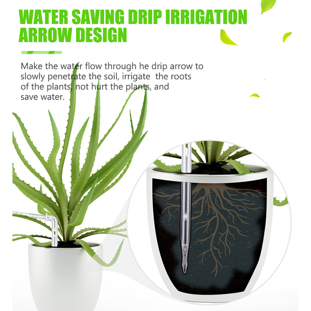 Intelligent Automatic Watering Device Timed Waterer Garden Terrace Drip Irrigation System for 10 Potted Plant Flower