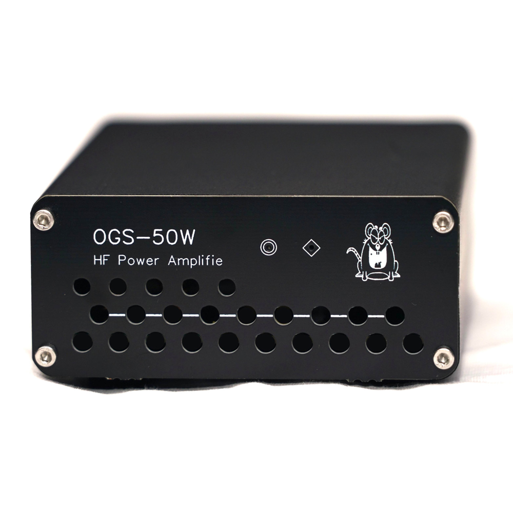 50W Portable High Frequency Power Amplifier Short-wave Radio Power Amplifier for USDX FT-817 Elecraft KX3 QRP FT-818 G90 G90S G1M X5105 Ham AMP