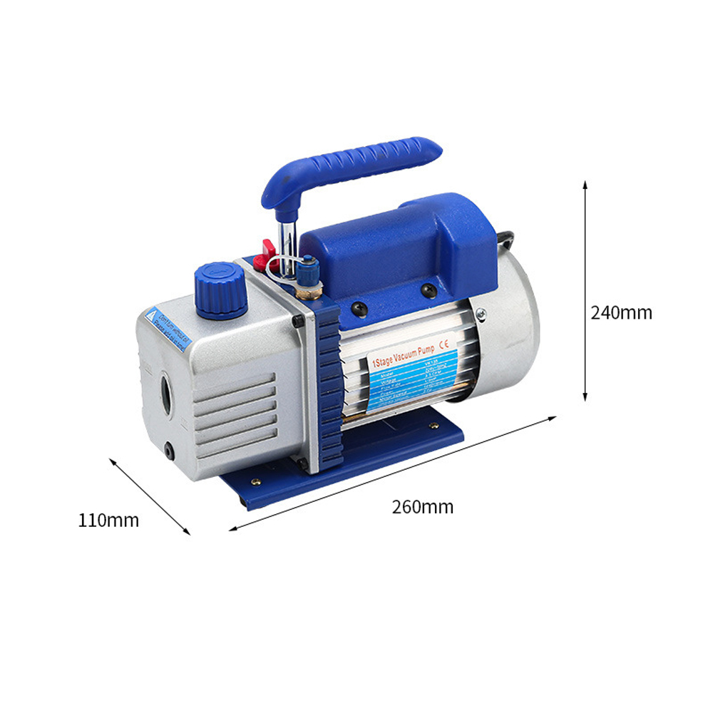 Handheld Integrated Vacuum Pump With Rotaional Piece Air-conditioner Maintenance Refrigerant Refrigeration Pump Brushless Copper Motor