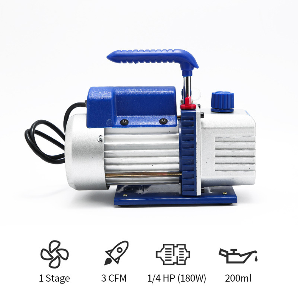 Handheld Integrated Vacuum Pump With Rotaional Piece Air-conditioner Maintenance Refrigerant Refrigeration Pump Brushless Copper Motor