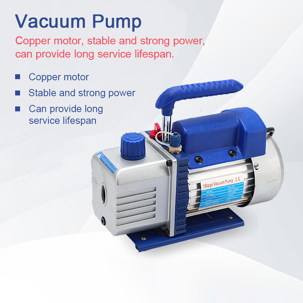 Handheld Integrated Vacuum Pump With Rotaional Piece Air-conditioner Maintenance Refrigerant Refrigeration Pump Brushless Copper Motor