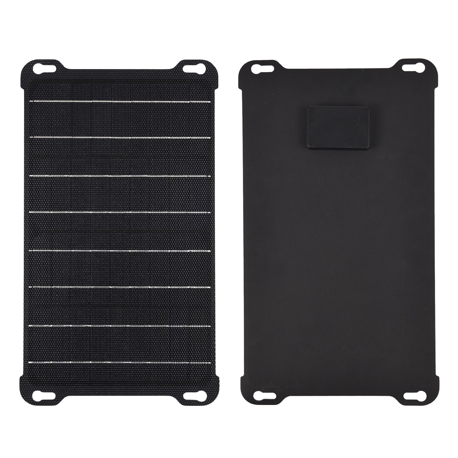 15W ETFE Solar Panel Solar Charger IPX6-Waterproof Portable Solar Power Monocrystalline Silicon Solar Module High Efficiency with Dual USB Port