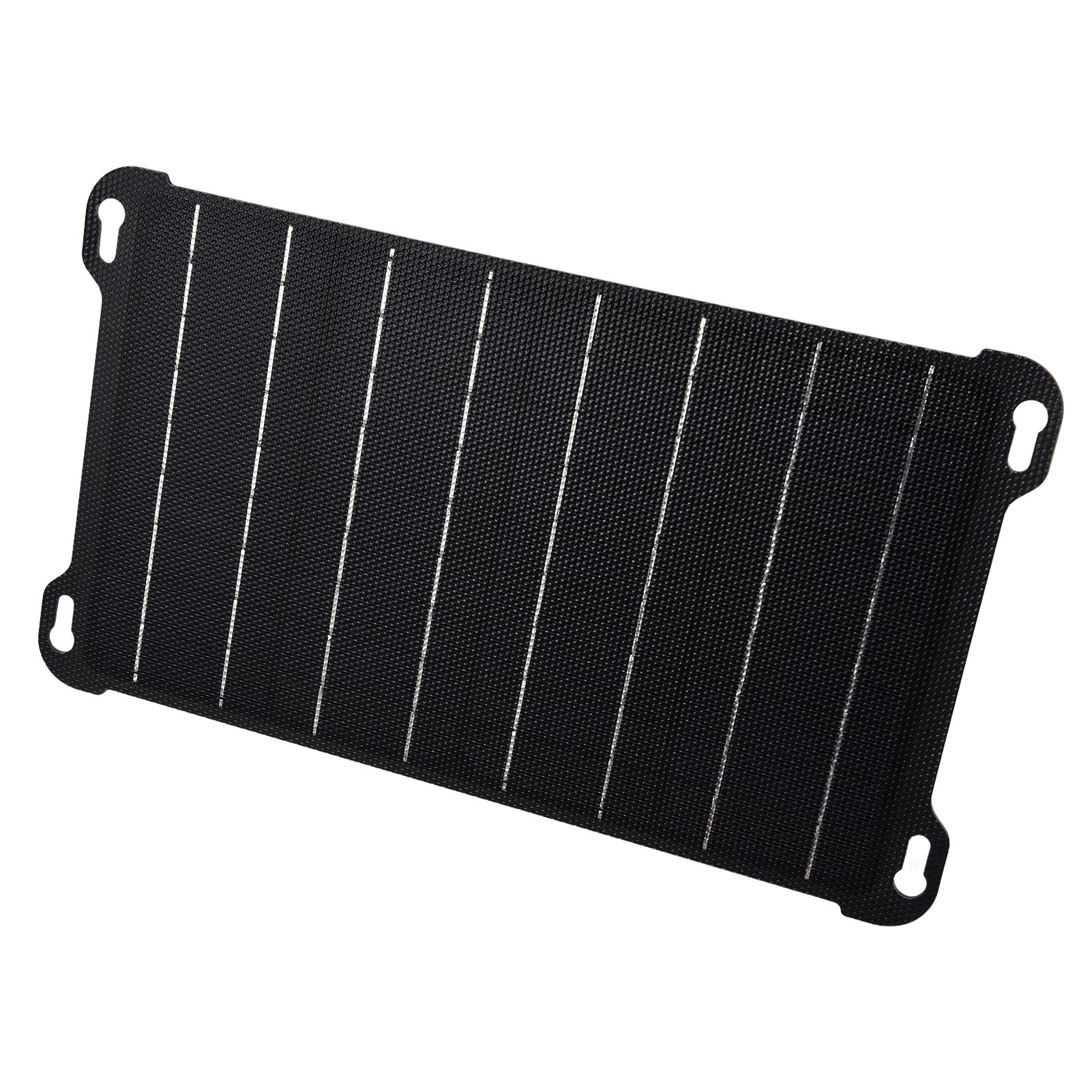 15W ETFE Solar Panel Solar Charger IPX6-Waterproof Portable Solar Power Monocrystalline Silicon Solar Module High Efficiency with Dual USB Port