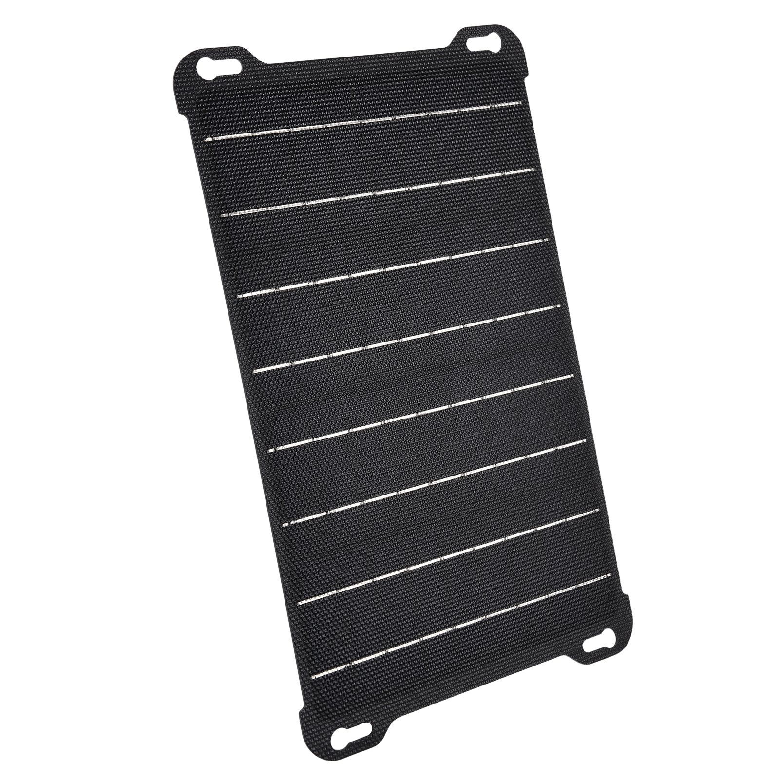 15W ETFE Solar Panel Solar Charger IPX6-Waterproof Portable Solar Power Monocrystalline Silicon Solar Module High Efficiency with Dual USB Port