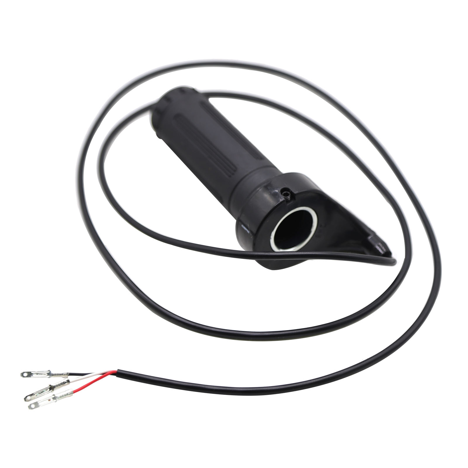 Motorcycle Accelerator, Universal Electric Scooter Twist Speed Throttle Handle Grip with 3 Wires