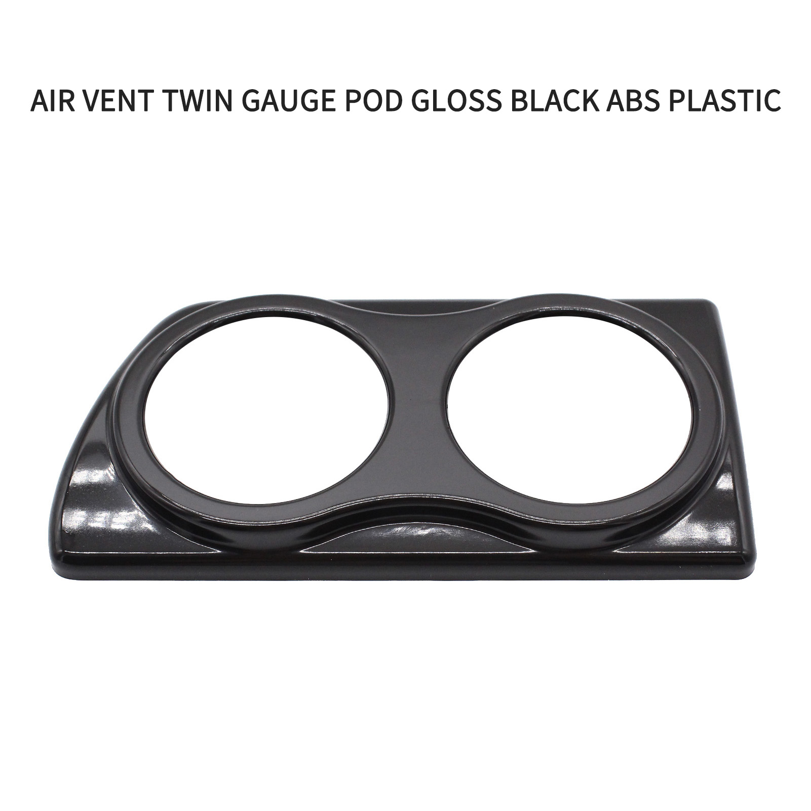 Air Vent Twin Gauge Pod Gloss Black ABS Plastic Replacement for Vauxhall Astra H VXR MK5