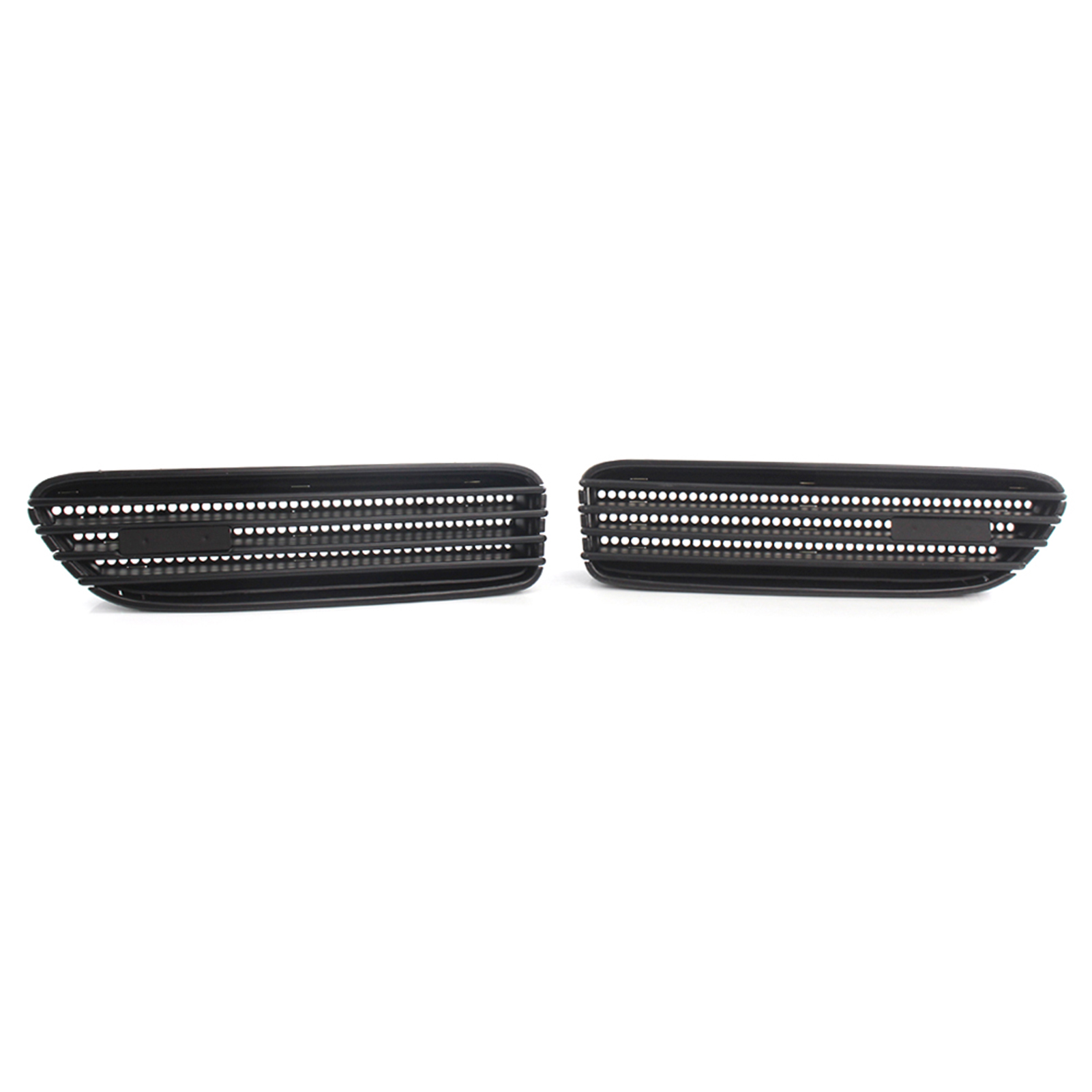 Glossy Black Side Grill Grille Fender Vents Replacement for BMW E46 M3 01-06