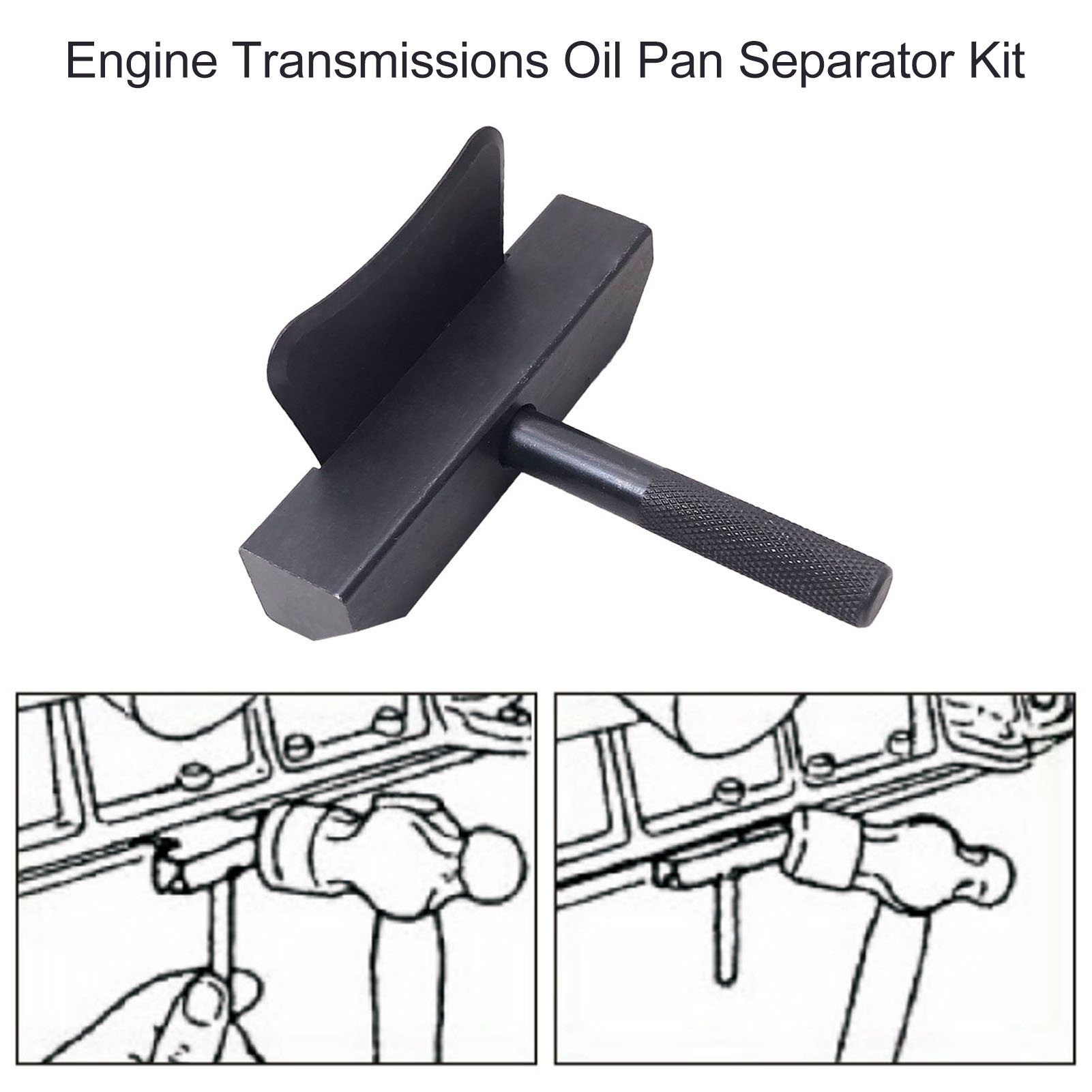 Oil Pan Separator Tool Engine Transmissions Oil Pan Separator Kit Oil Pan Seal Cutter Removal Tool Car Repair Tool