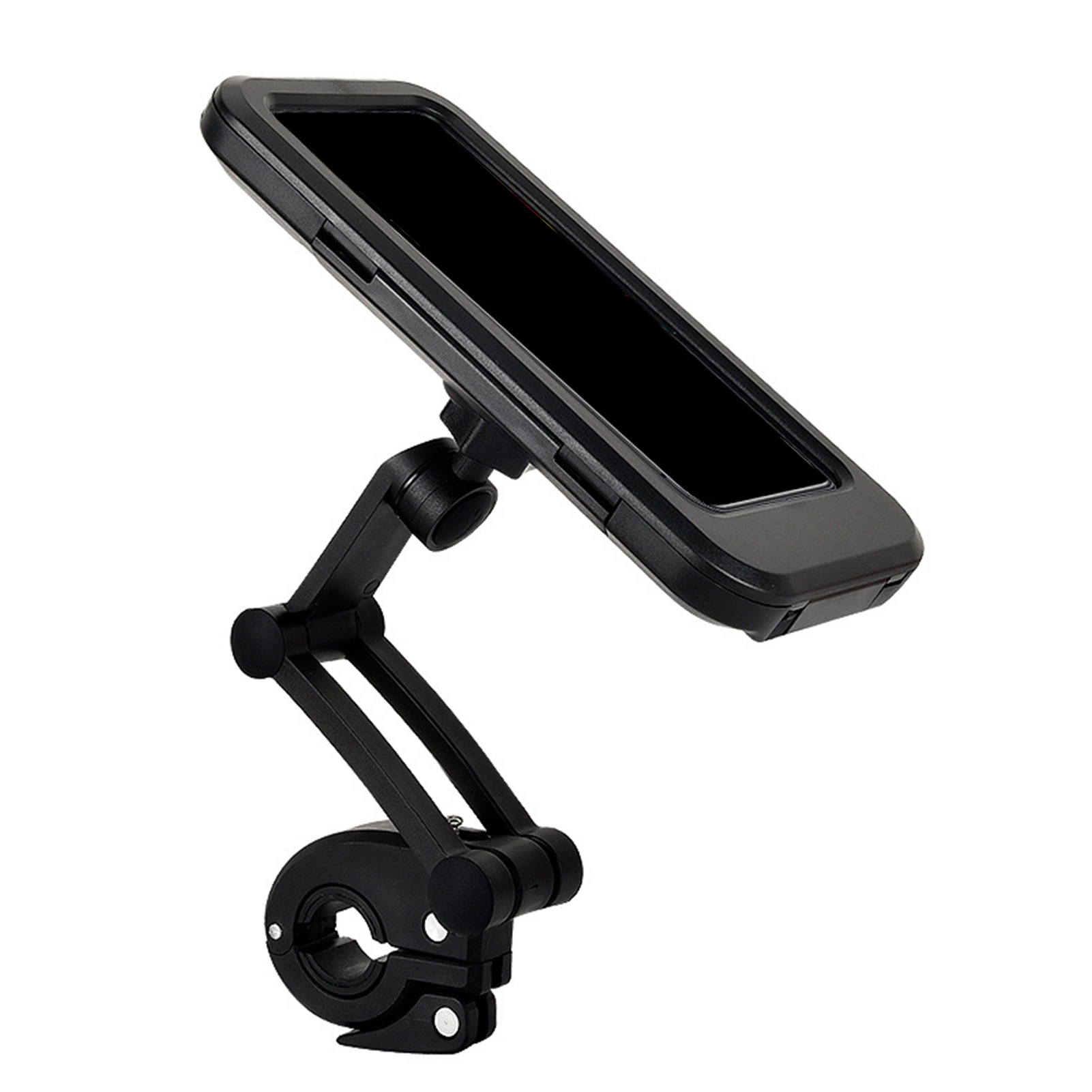 Universal Bicycle Phone Mount Bike Phone Holder Waterproof 360° Rotation Motorcycle Bike Bicycle Handlebar Mount Holder for  Riding Under 7'' Phone