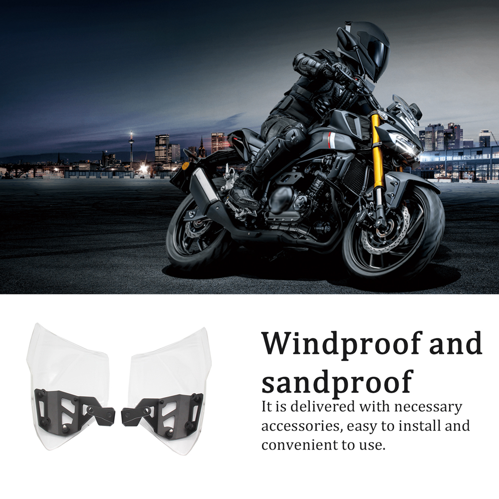 Motorcycle Handguards Hand Shield Protector Plastic Hand Guards Windshield Replacement for K1600B K1600GT K1600GTL