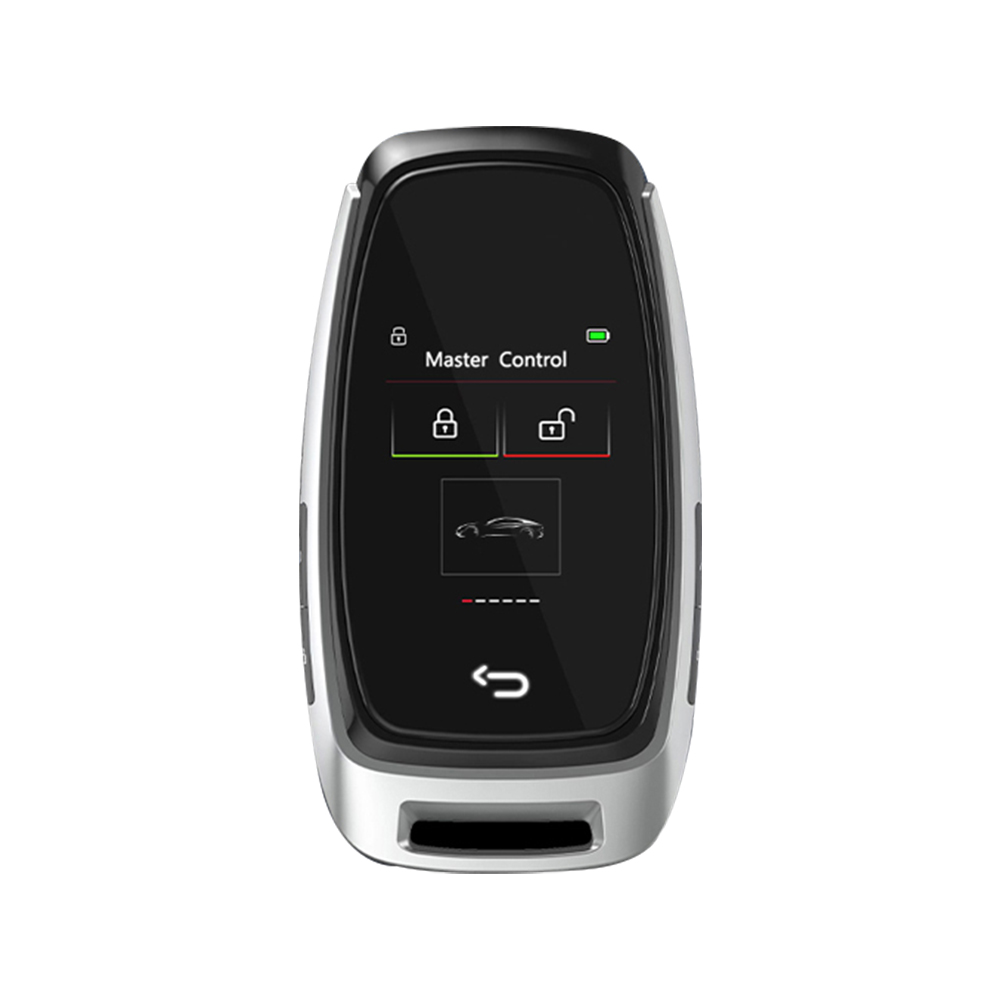 Car Intelligent Key with LCD Touchscreen Comfort Access Keyless Entry Touchless Remote Control Door Lock for All One-Button Starts Stop Engine Models