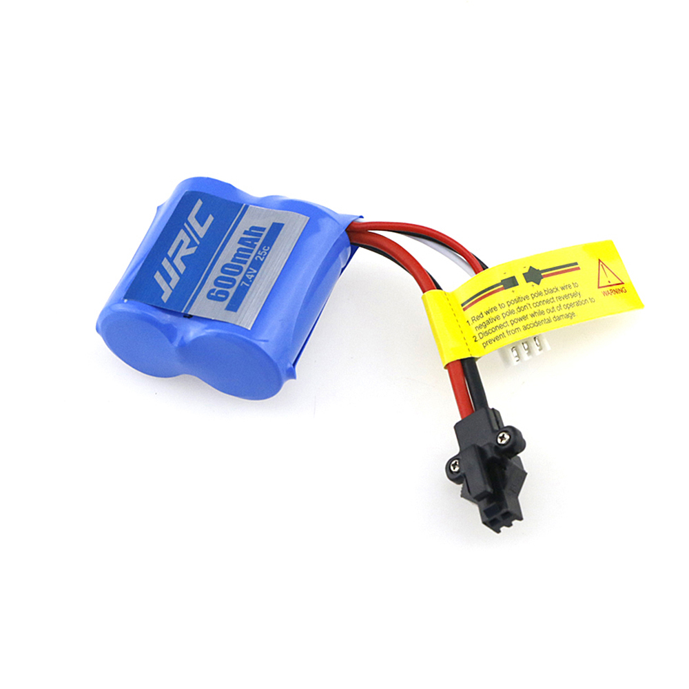 18350 7.4V 600mAh Li-ion Battery for JJR/C S1 S2 S3 H100 H106 RC Speedboat Yacht