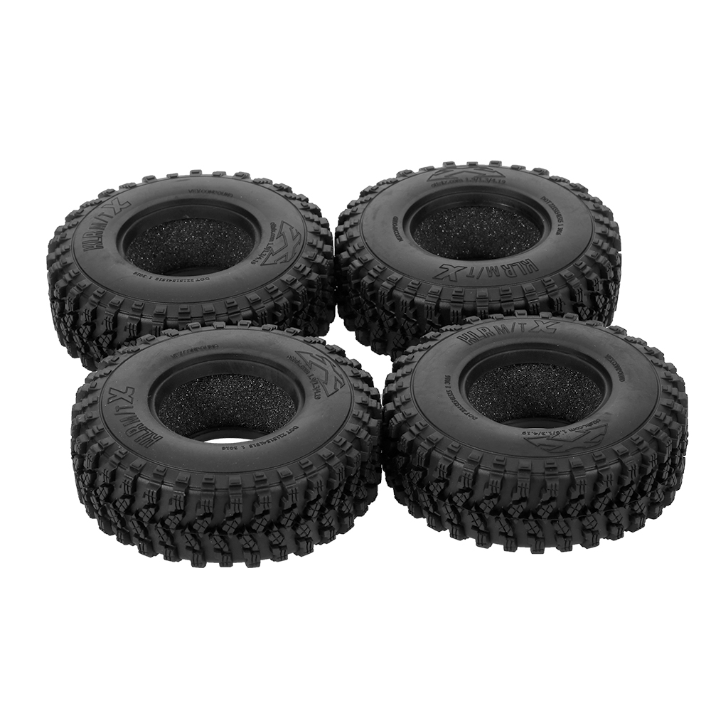 4PCS AX8020 1.9 Inch Remote Control Car Wheel Tire Replacement for 1/10 TRX TF2 Redcat Rc4wd Tamiya scx10 D90 Hpi Car