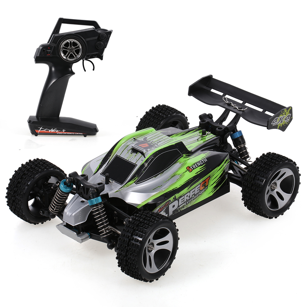 WLtoys A959-A RC Car 2.4G 1/18 4WD 35KM/h Racing Buggy Car High Speed Vehicle Off Road Truck  RTR