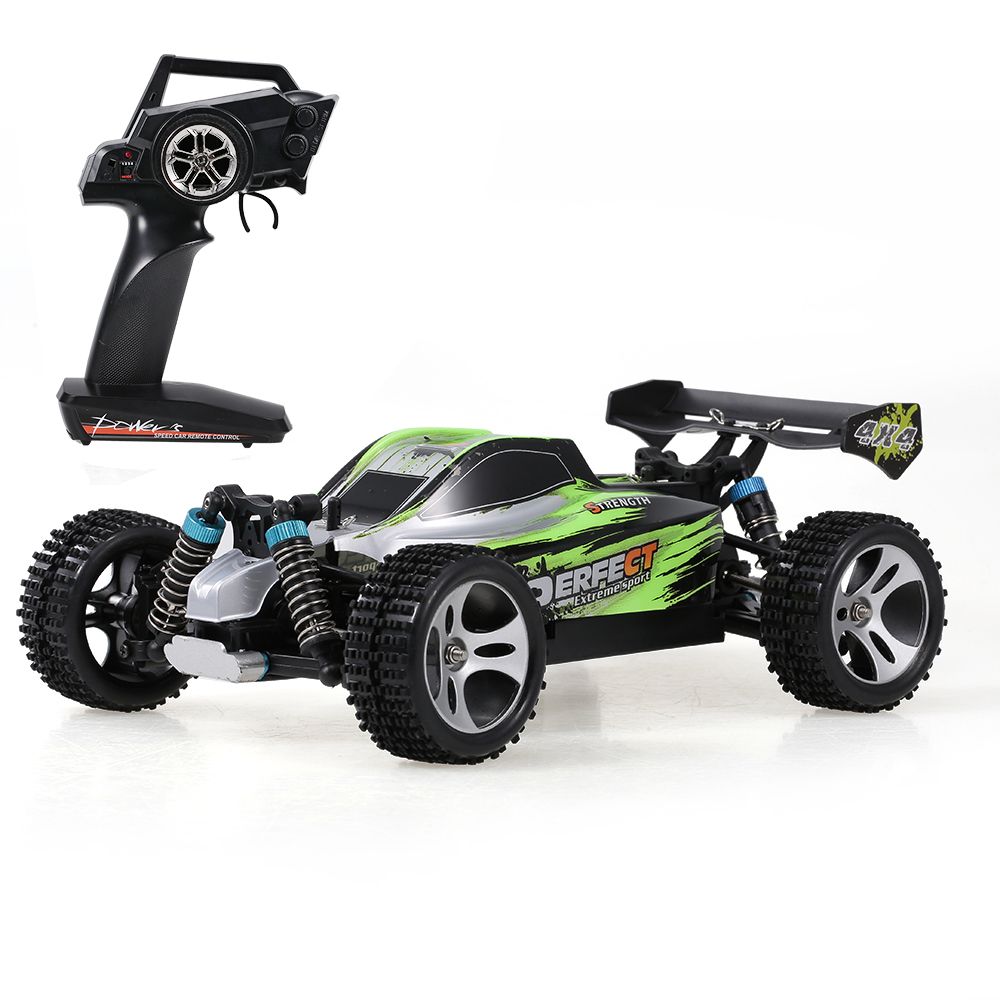 WLtoys A959-A RC Car 2.4G 1/18 4WD 35KM/h Racing Buggy Car High Speed Vehicle Off Road Truck  RTR