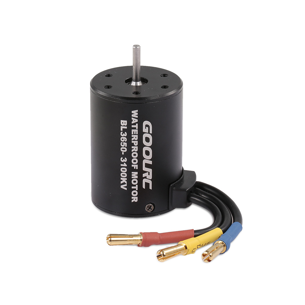 GOOLRC Waterproof BL3650 3100KV Brushless Motor with 60A ESC for 1/10 RC Car Off-road Truck