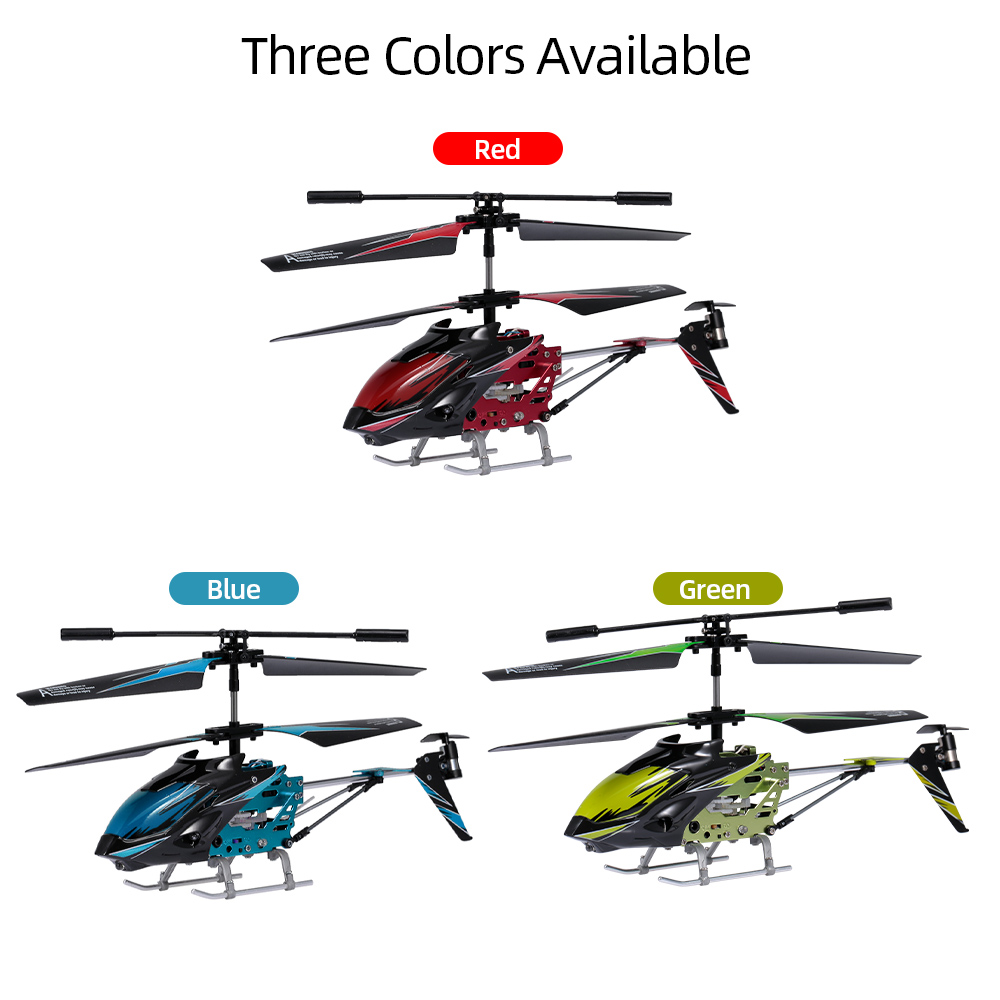 Wltoys XK S929-A RC Helicopter Alloy Body 2.4G 3.5CH w/ Light RC Toys for Beginner Kids Children Gifts