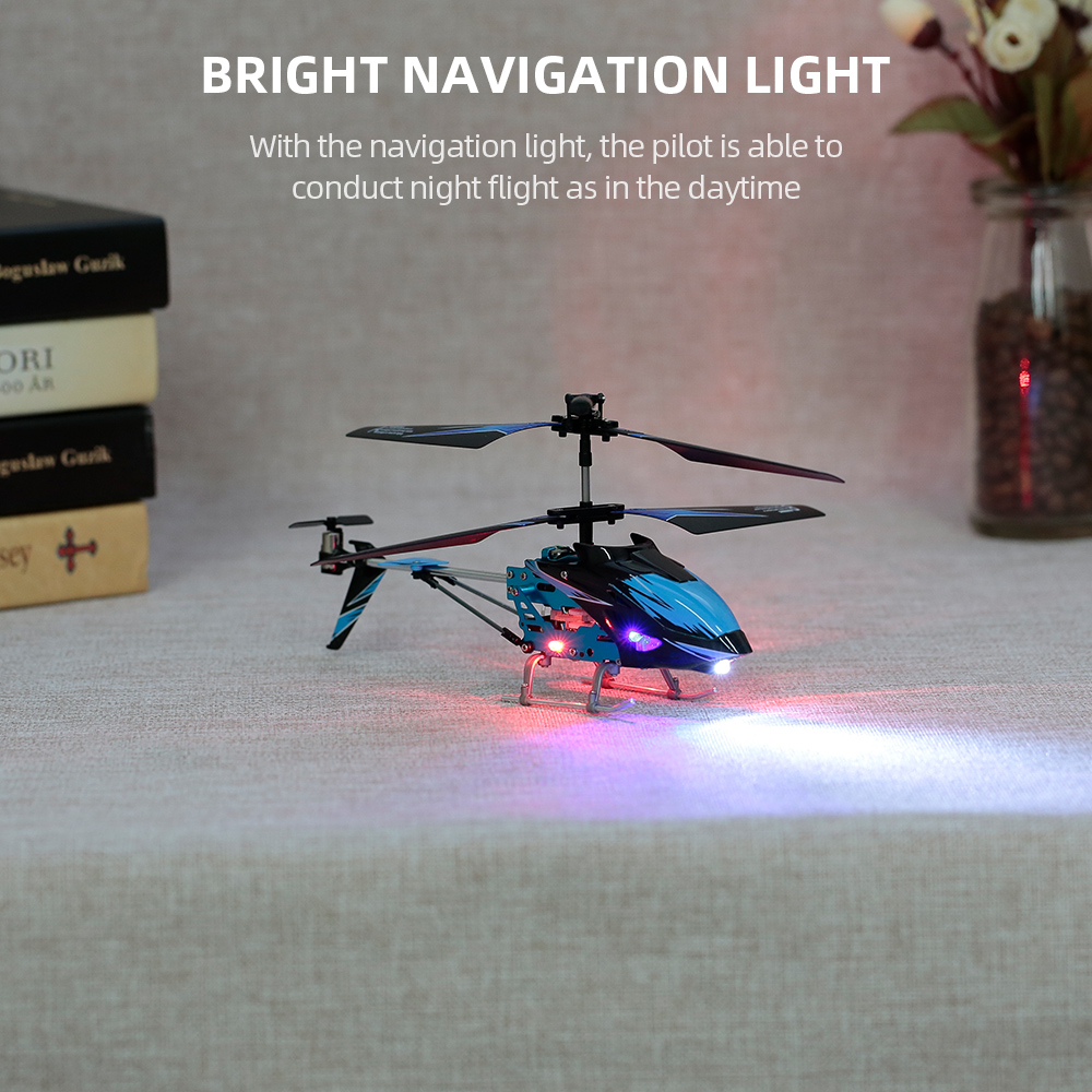 Wltoys XK S929-A RC Helicopter Alloy Body 2.4G 3.5CH w/ Light RC Toys for Beginner Kids Children Gifts