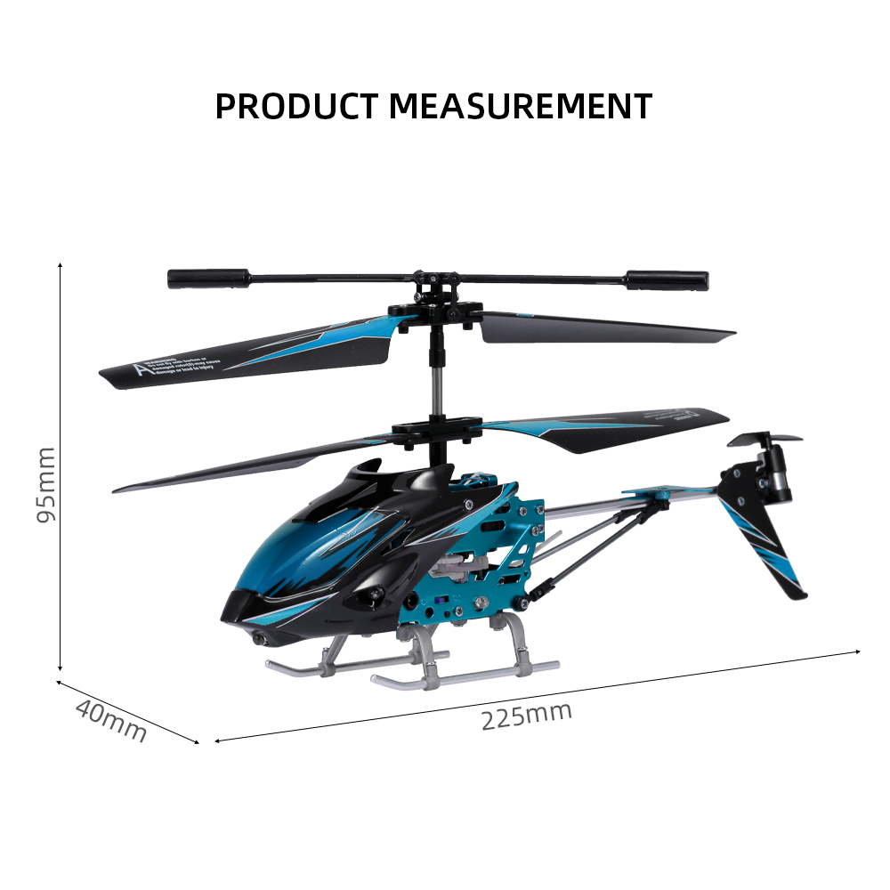 Wltoys XK S929-A RC Helicopter Alloy Body 2.4G 3.5CH w/ Light RC Toys for Beginner Kids Children Gifts