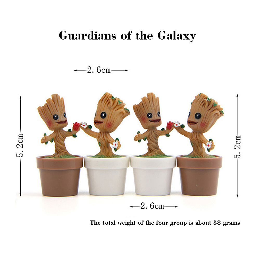 Guardians of the Galaxy - Groot Collectible Figure Flowerpot Movie Fans Gift