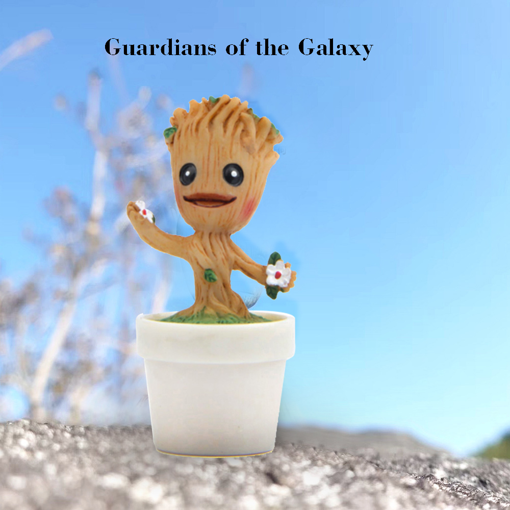 Guardians of the Galaxy - Groot Collectible Figure Flowerpot Movie Fans Gift