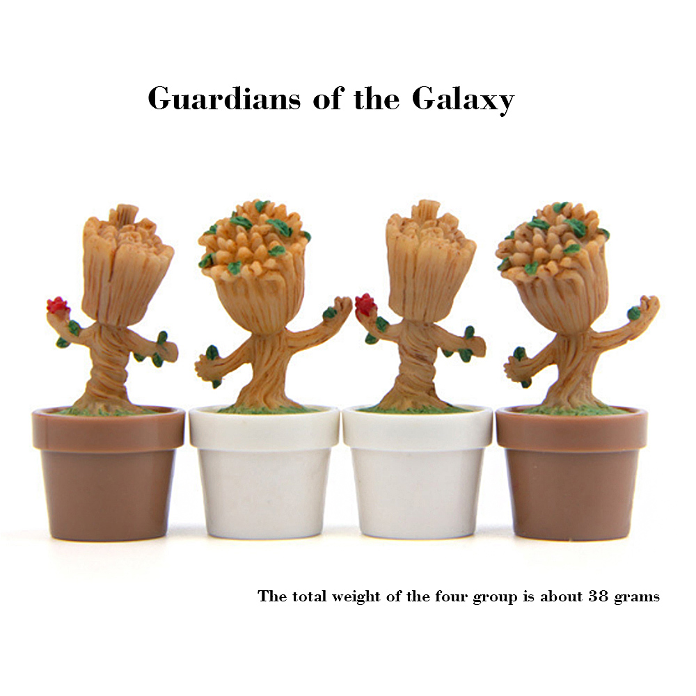 Guardians of the Galaxy - Groot Collectible Figure Flowerpot Movie Fans Gift