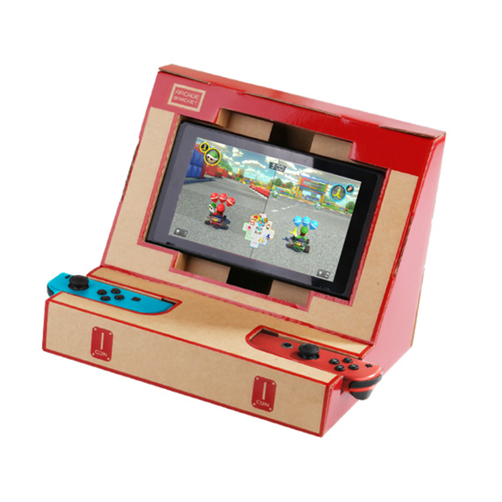 LABO NS Switch Case DIY Cardboard Holder Arcade Bracket for Nintendo Switch