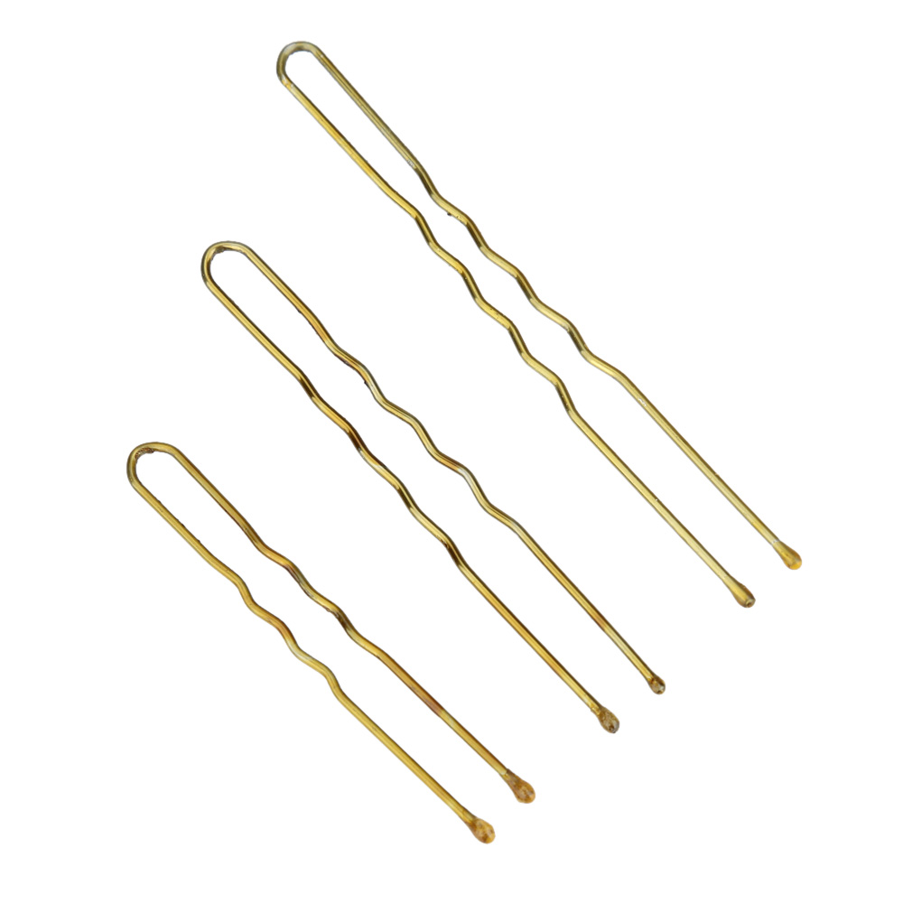 300Pcs Golden Bobby Pins Thin U Shape Hairpins Women Hair Clips M7N9 | eBay