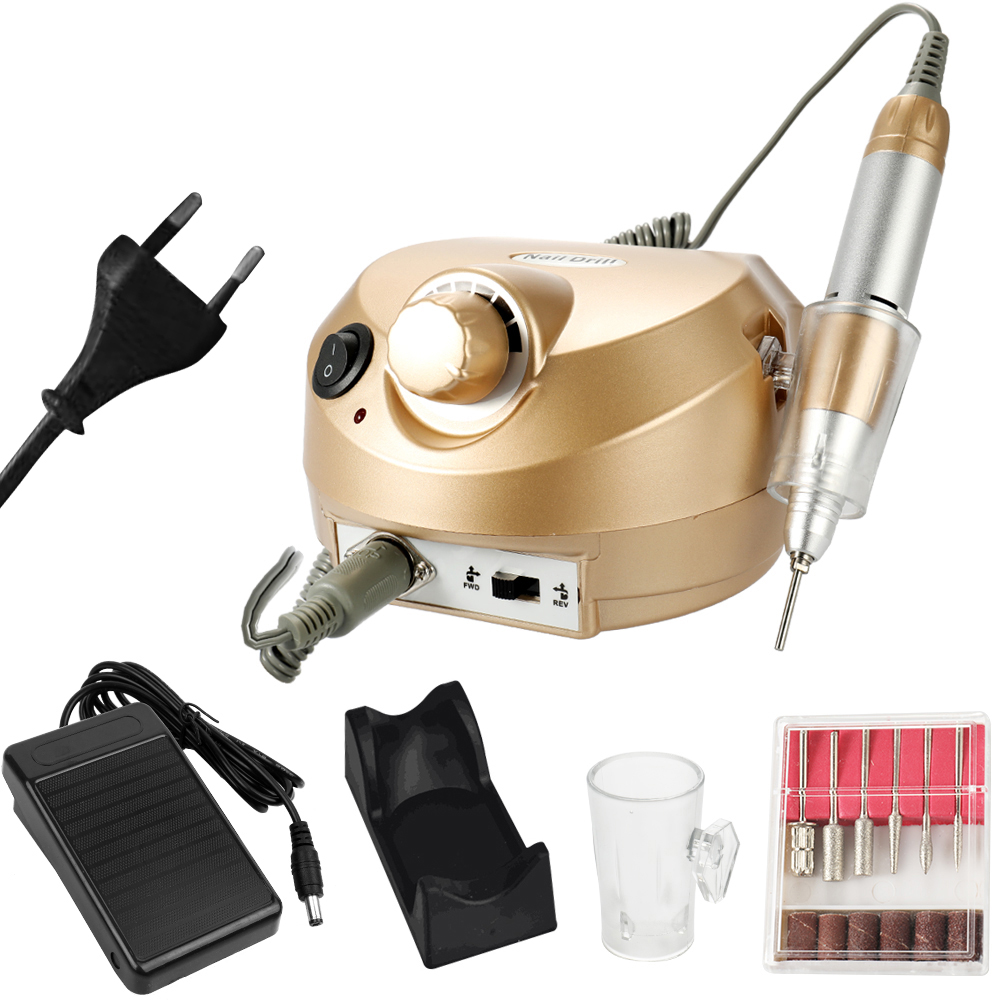 Professional Electric Drill Machine File Polisher Manicure Kits Nail Salon Tools