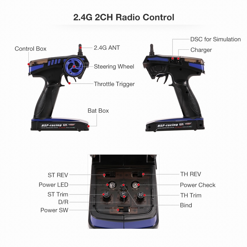 Hsp hot sale racing controller