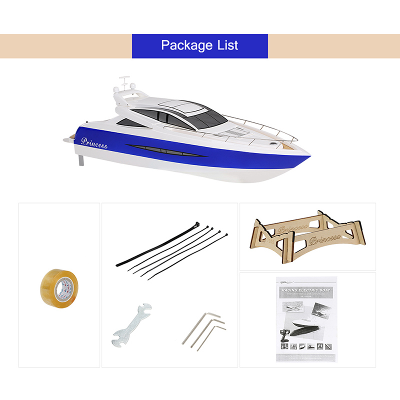 tfl princess rc boat