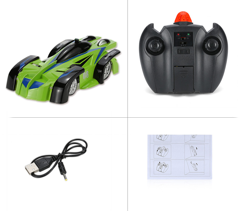 remote control wall climbing car