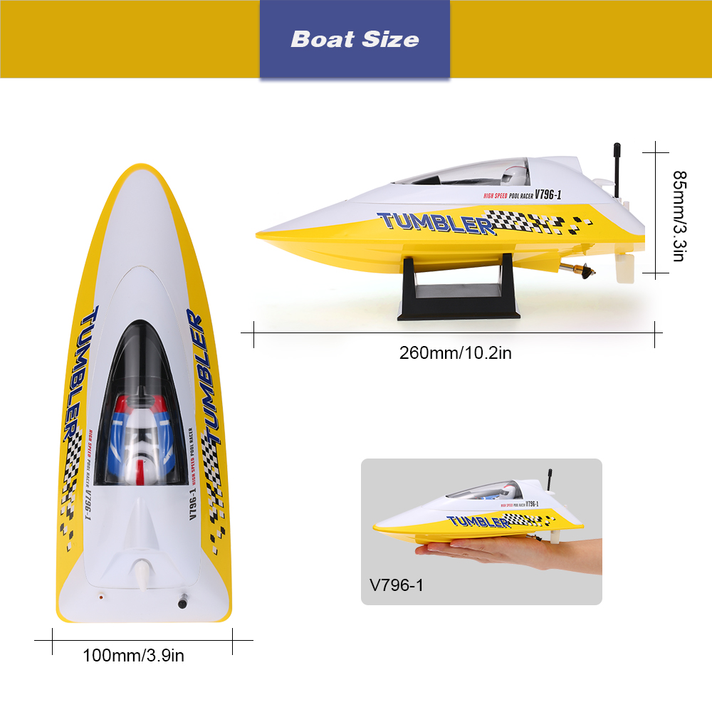 Volantex tumbler sale rc boat